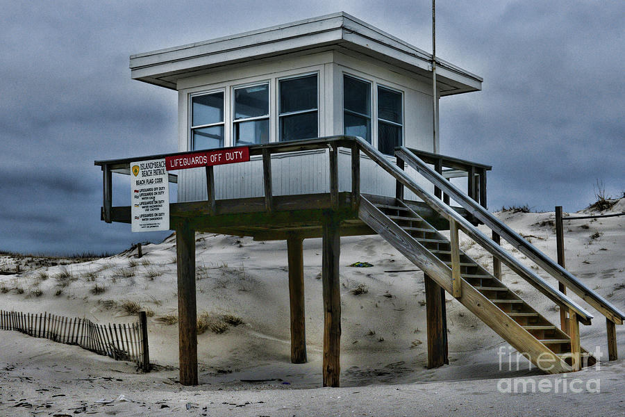 Lifeguard Station 2  Photograph by Paul Ward