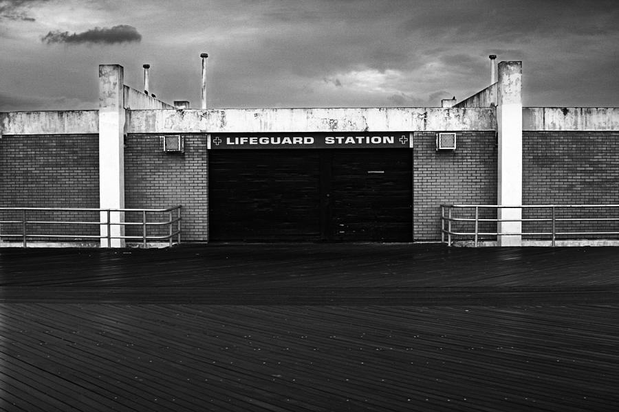New York City Photograph - Lifeguard Station, Coney Island by Catherine Jones