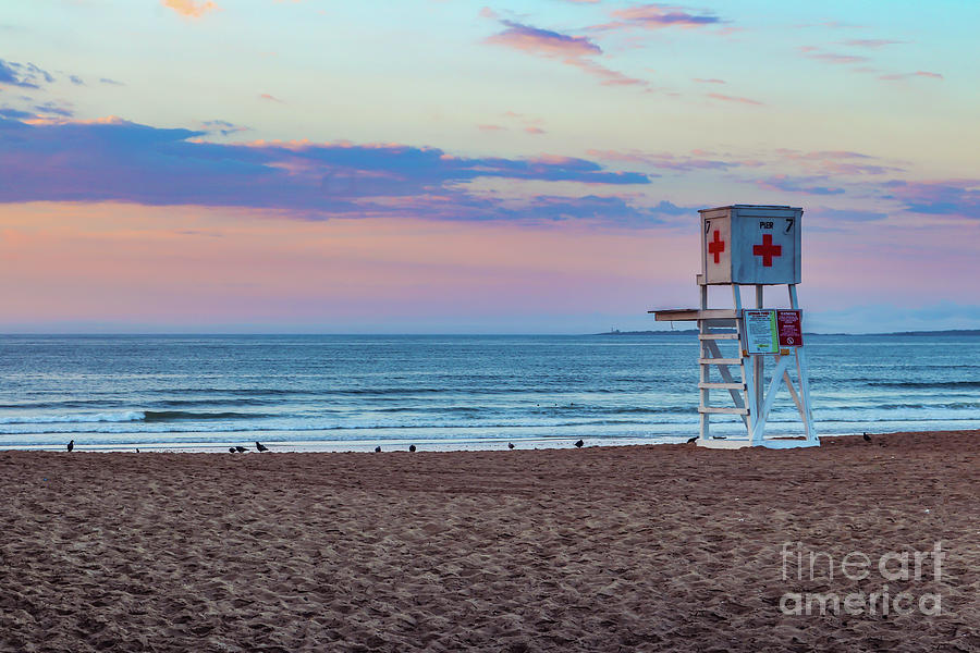 Lifeguard tower 7 Photograph by Claudia M Photography