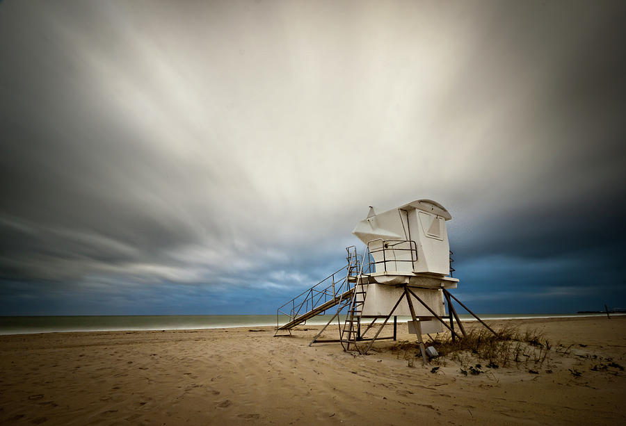 Lifeguard Tower Takeoff Photograph by R Scott Duncan