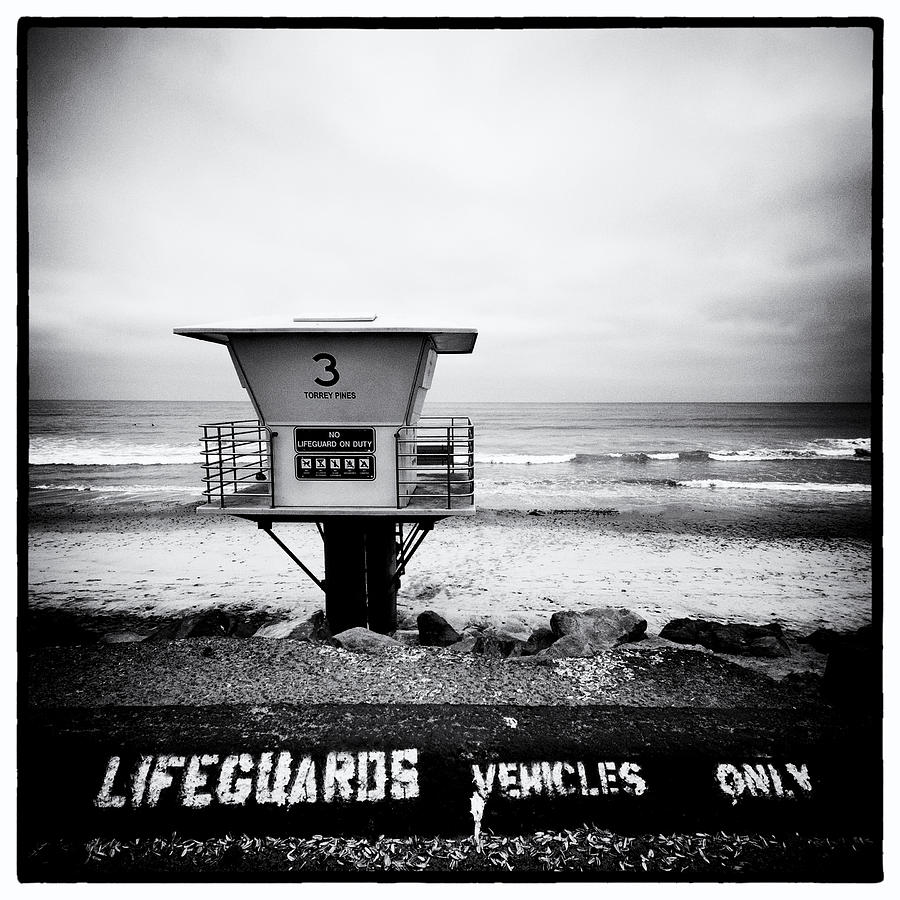 San Diego Photograph - Lifeguards Vehicles Only by Tanya Harrison