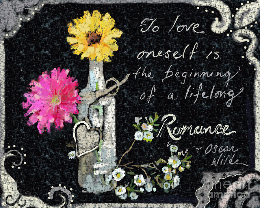Lifelong Romance Painting by Carrie Joy Byrnes