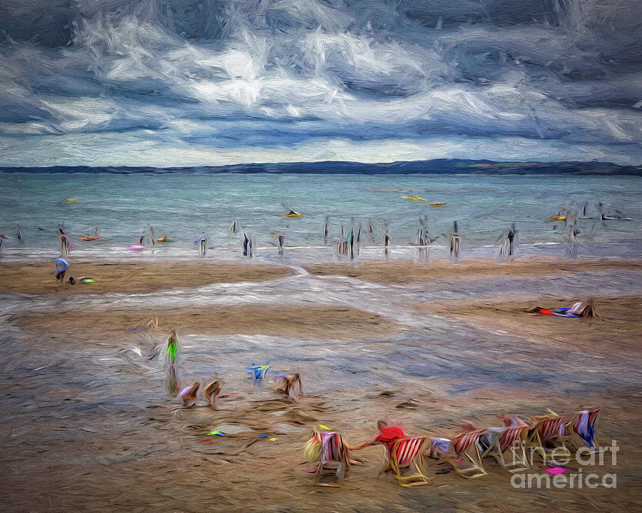 Lifes A Beach Digital Art by Edmund Nagele FRPS