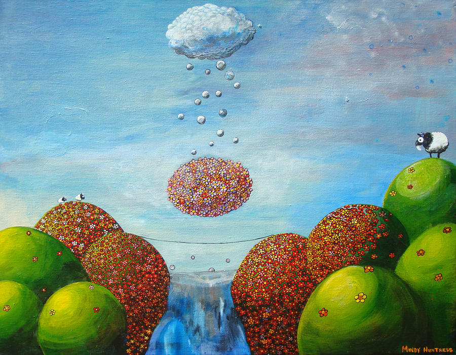 Lifes Path Painting by Mindy Huntress