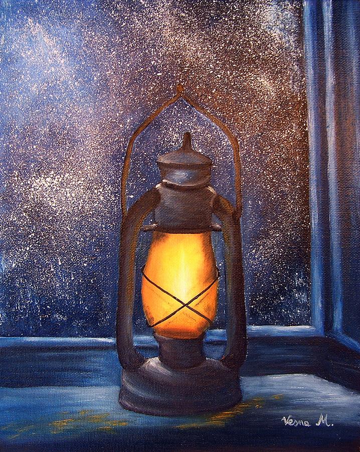 Light 1  Painting by Vesna Martinjak