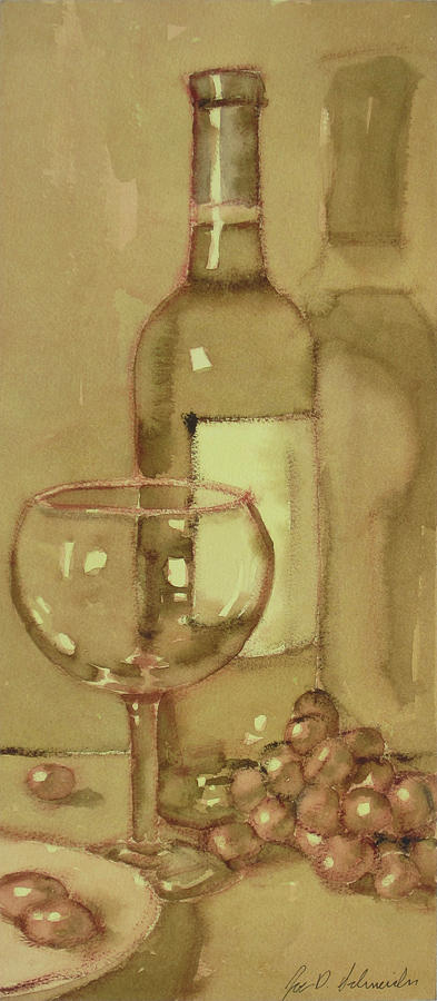 Still Life Painting - Light and Glass One by Joe Schneider
