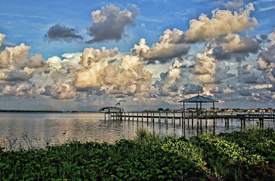 Pier Photograph - Light And Shadows by HH Photography of Florida