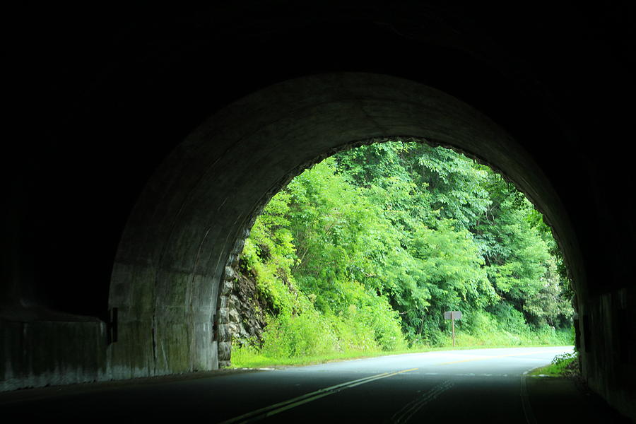 Light At The End Of The Tunnel Photograph by Karen Ruhl