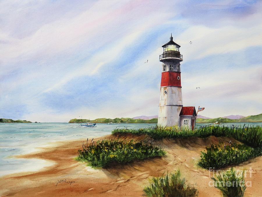 Light at the Inlet Painting by Joseph Burger Light at the Inlet Painting by Joseph Burger