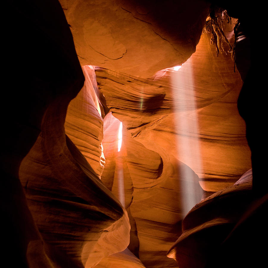 Light Beams Photograph by Ryan Heffron