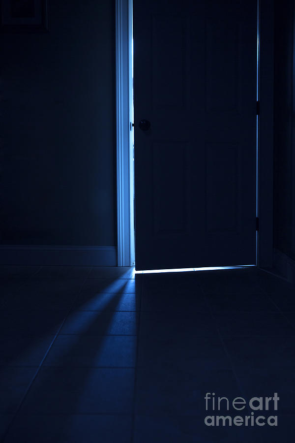 Door Photograph - Light Behind the Door by Diane Diederich