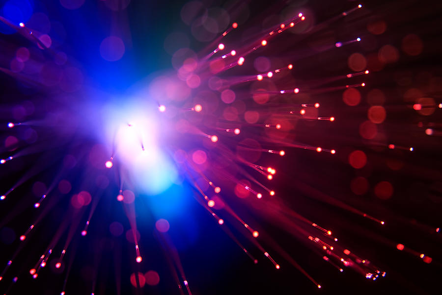Light burst-1 Photograph by Steve Somerville