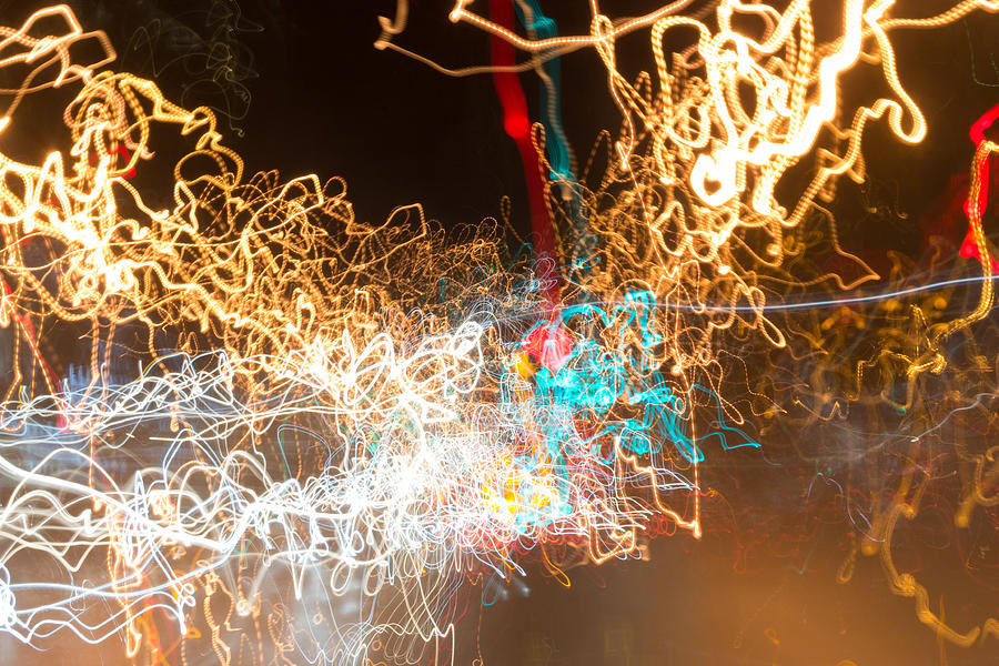 Light Dazzle Vortex UFA 2015 #1 Photograph by John Williams