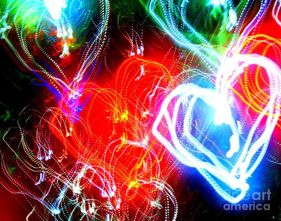 Light Hearts A Glow With The Joy Of Love Photograph by Daniel Thompson