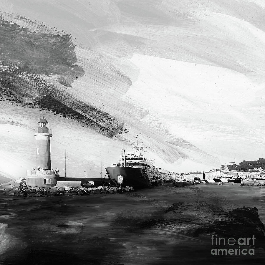 Light House 01a Painting by Gull G