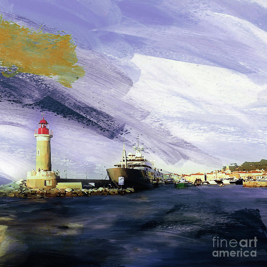 Light House 03c Painting by Gull G