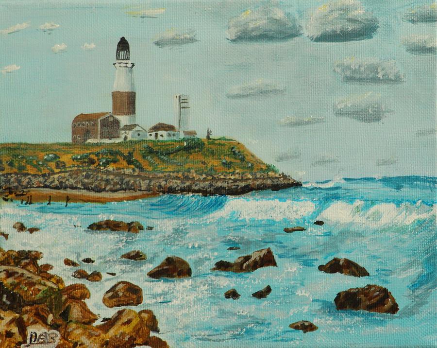 Light house Painting by David Bigelow