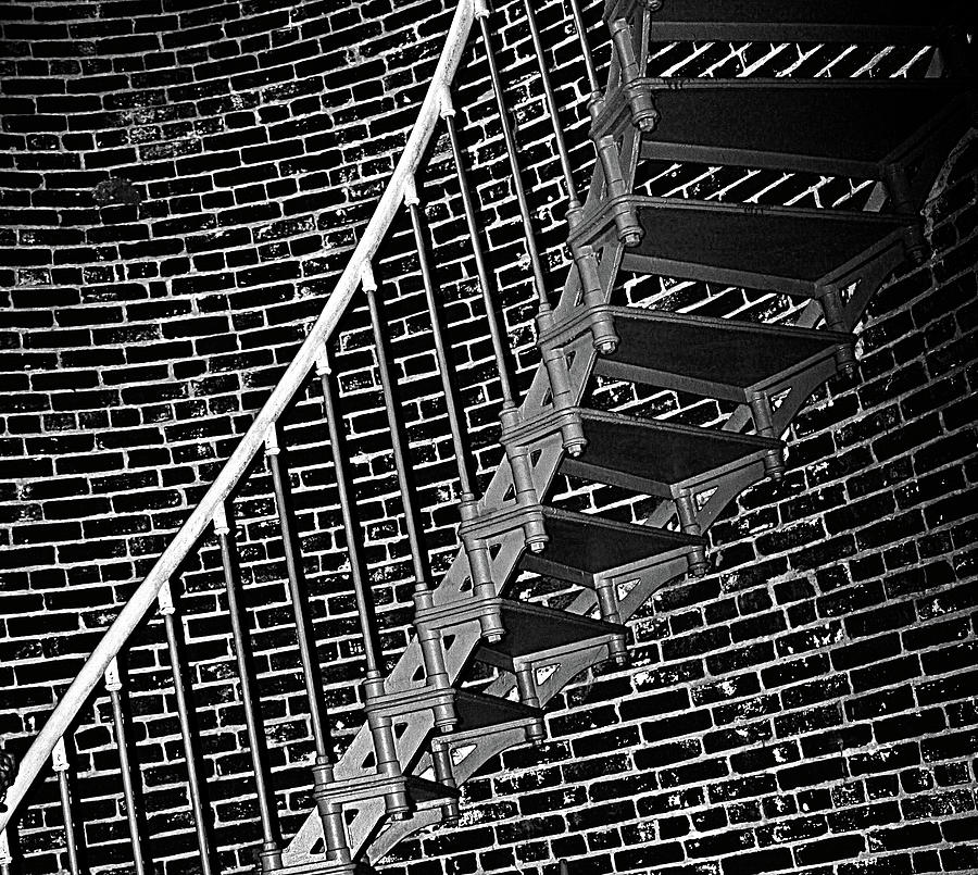 Light House Stairs Photograph by Kami McKeon