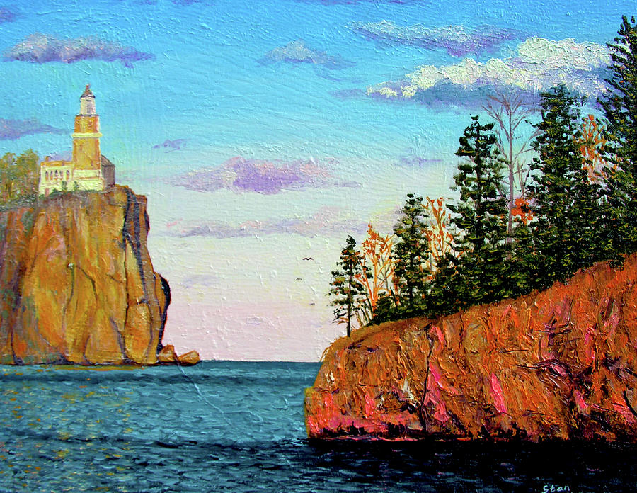 Light House V Painting by Stan Hamilton