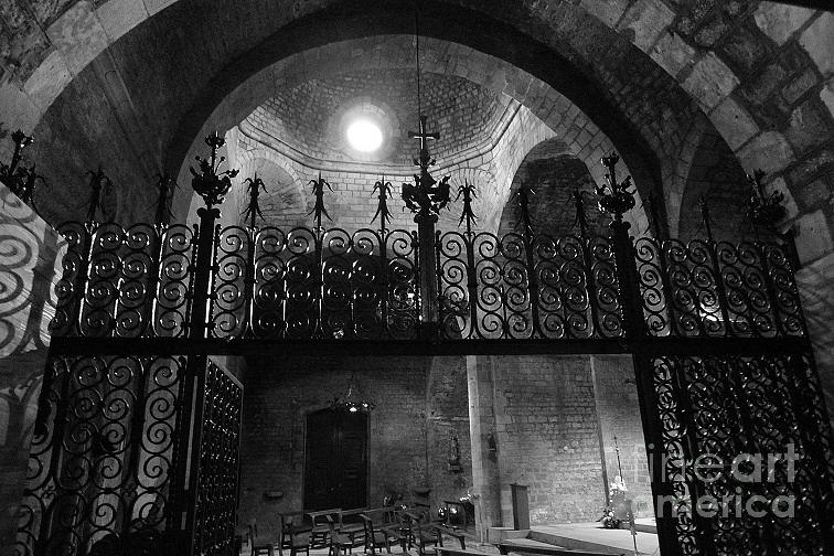 Light in a church / Barcelona Photograph by Karina Plachetka