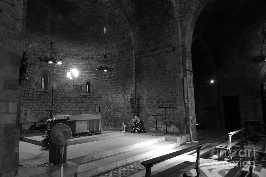 Light in a church2 / Barcelona Photograph by Karina Plachetka
