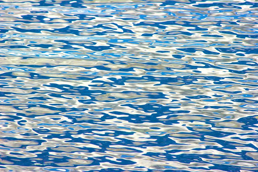 Patterned Water on Long Lake Photograph by Polly Castor