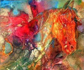 Light My Fire I Painting by Nina Burke Light My Fire I Painting by Nina Burke