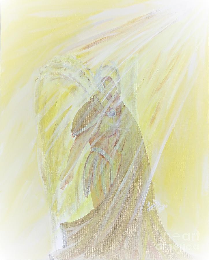Light of God Surround Us Painting by Lora Tout