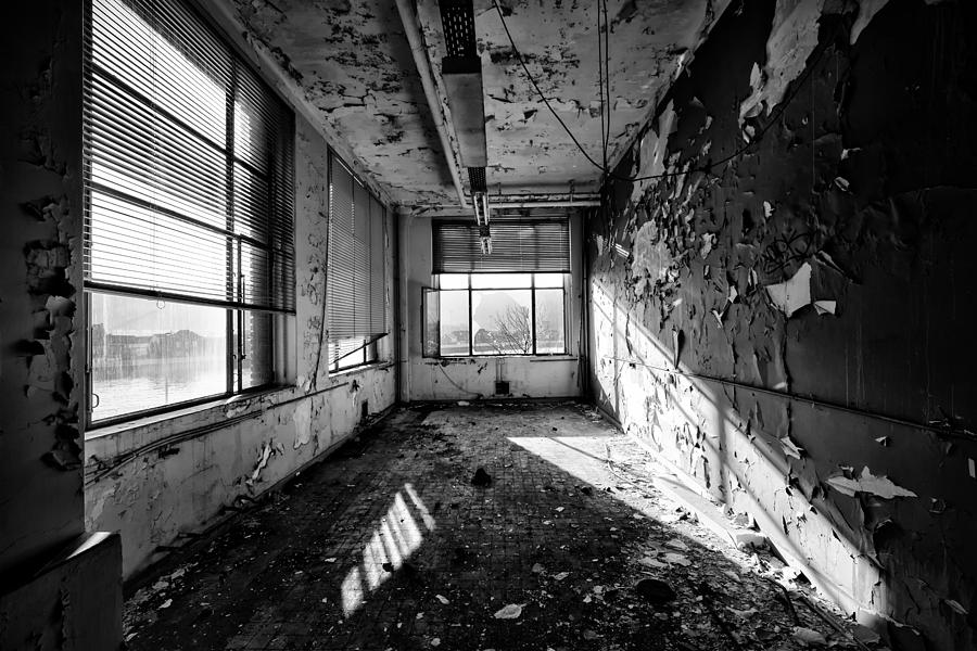 Light On Forgotten Times - Abandoned Building Photograph by Dirk Ercken