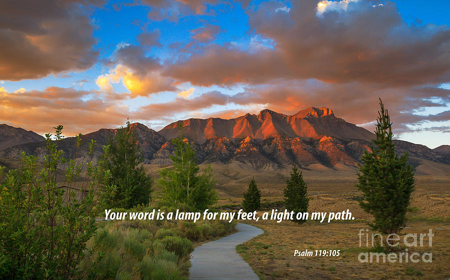 Inspirational Photograph - Light On My Path by Robert Bales