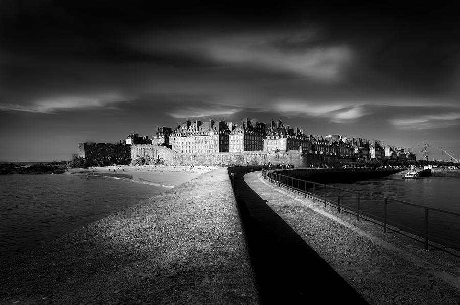 Light On Saint-malo Photograph by Puget Kevin