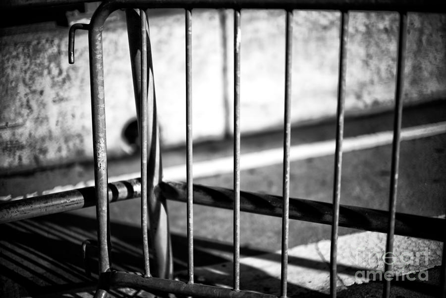 Barrier Photograph - Light On The Barrier by John Rizzuto Barrier Photograph - Light On The Barrier by John Rizzuto