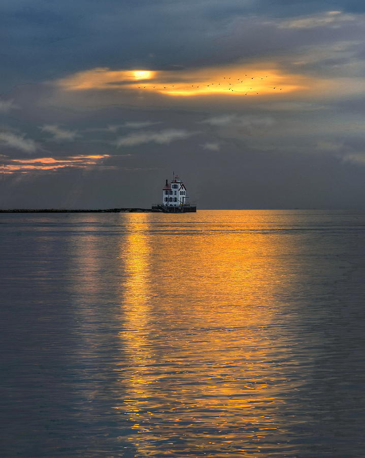 Light on the Lake Photograph by Jeff Burcher