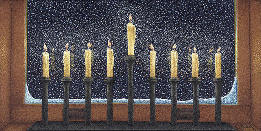 Light One Candle Painting by John Gilluly - Fine Art America