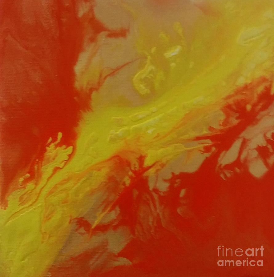 Passion #1 Painting by Kumiko Mayer