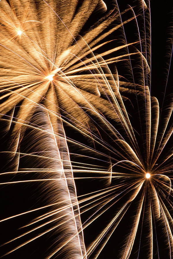 Light Streamers Photograph by Cathy Franklin