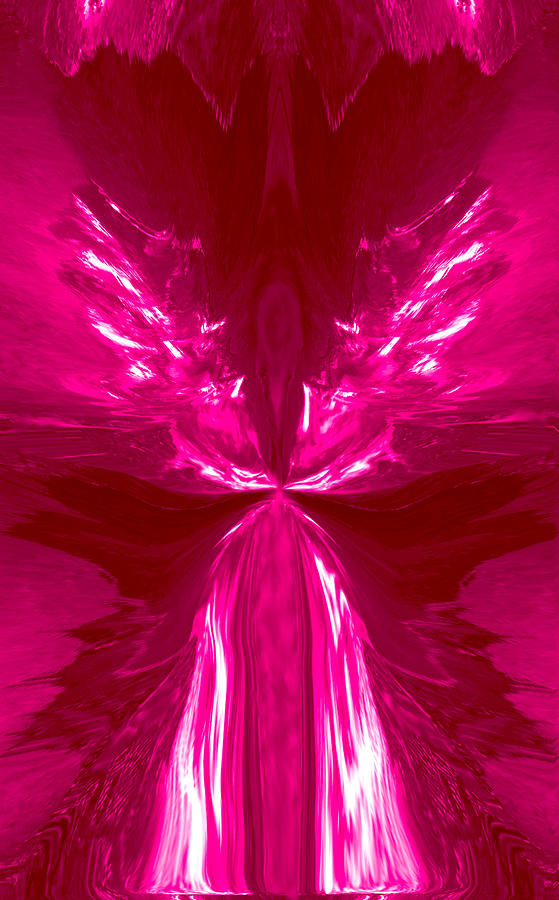Light Worker Pink - 100D Digital Art by Artistic Mystic