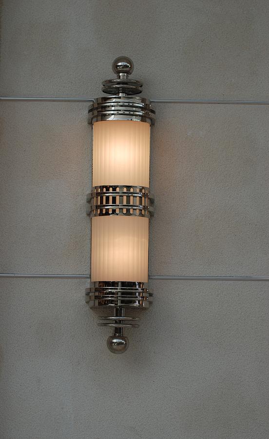 Lighted Wall Sconce Photograph