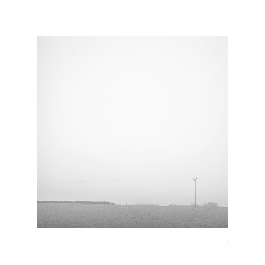 Lighter Than Black - communication through mist Photograph by Paul Davenport