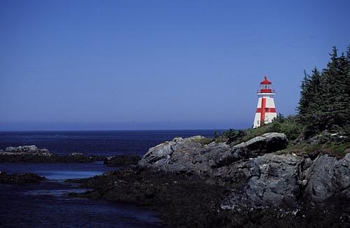 Lighthouse Photograph - Lighthouse - New Brunswick by Catherine Kelly