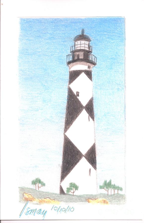 Lighthouse 3 Painting by Rod Ismay
