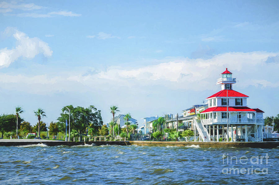 Lighthouse and Lakefront - New Orleans Photograph by Kathleen K Parker