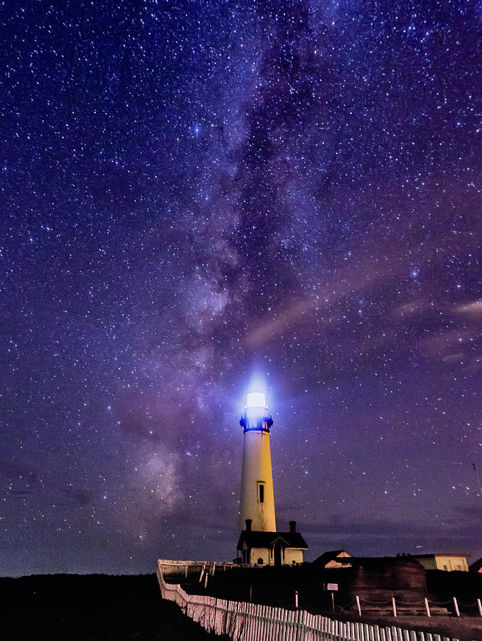 Lighthouse and the Cosmos Photograph by Nick Borelli - Fine Art America