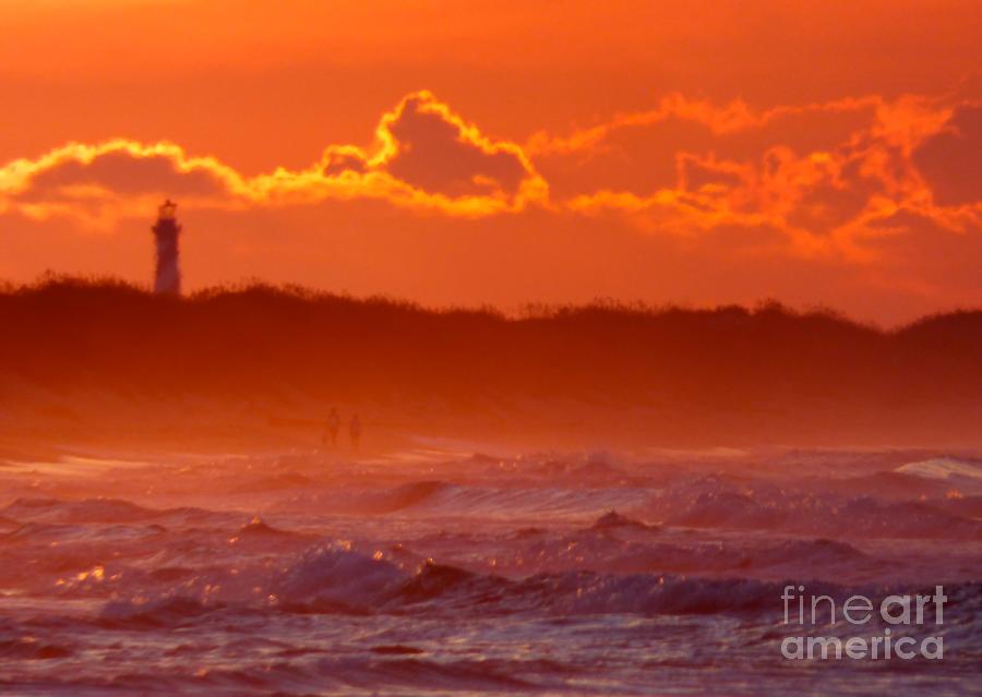 Lighthouse at Dawn Photograph by Jean Wright