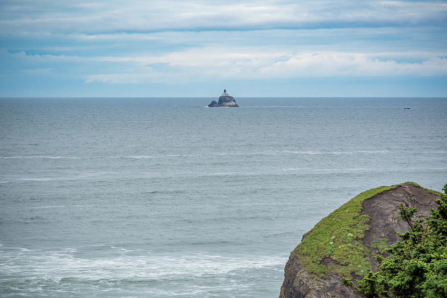 Lighthouse at Ecola State Park Photograph by Anthony Doudt