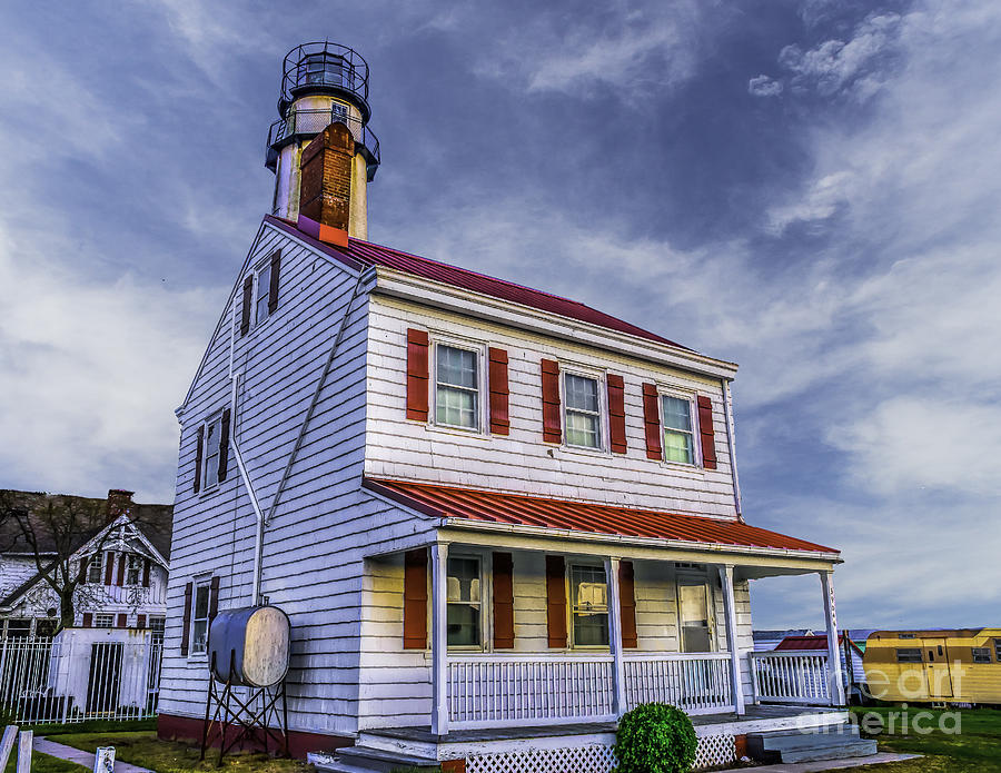 Lighthouse at Fenwick Island Photograph by Nick Zelinsky Jr