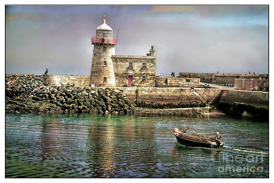 Lighthouse at Howth, Ireland Photograph by Norma Warden