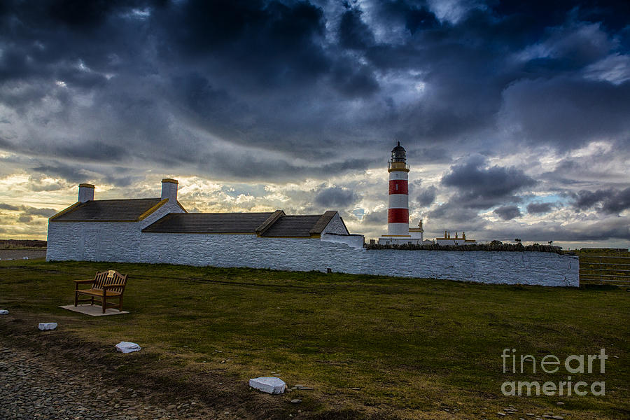 Lighthouse Photograph - Lighthouse at Point of Ayre, Isle of Man by Sheila Smart Fine Art Photography
