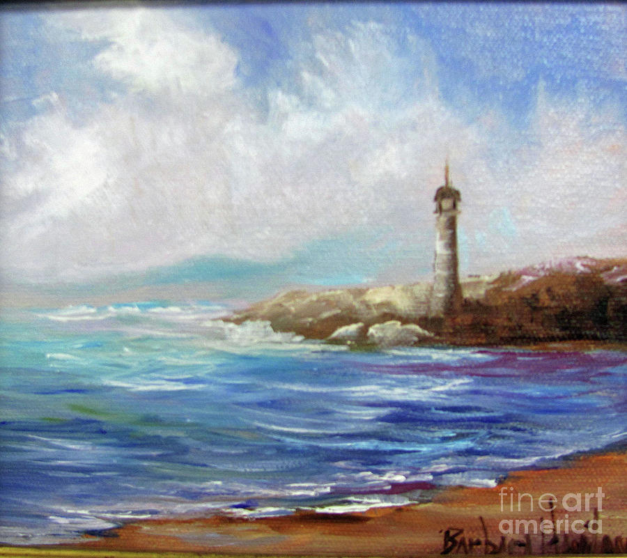 Lighthouse  Painting by Barbara Haviland
