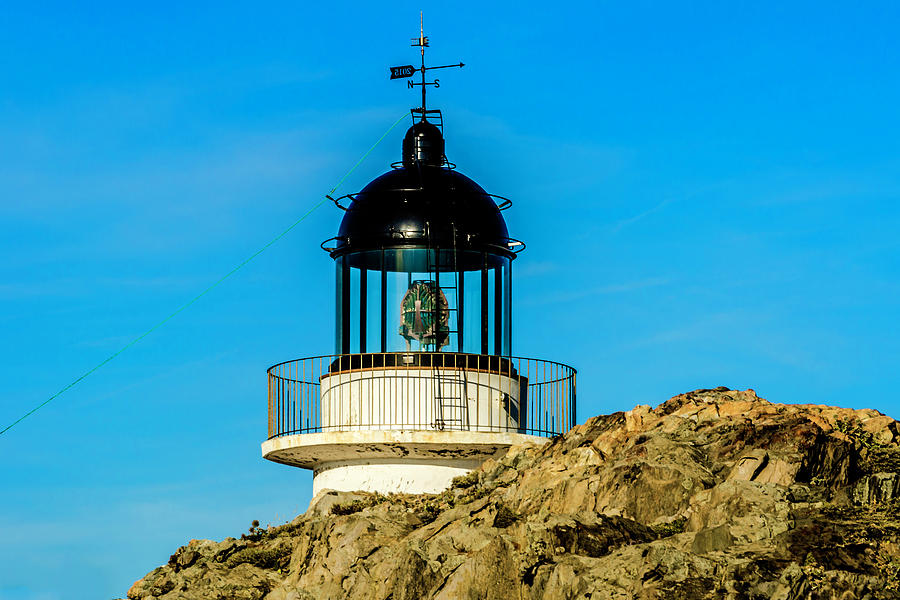 Lighthouse Cap de Creus Photograph by Wolfgang Stocker